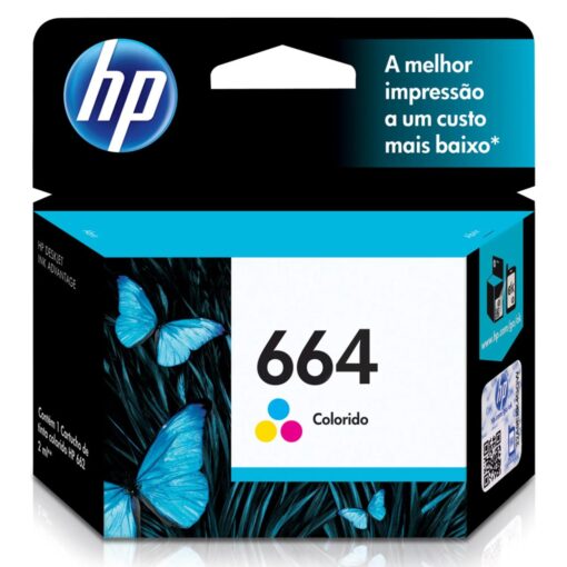 Cartucho Hp 664 F6v28al Para Impresora Hp - Color