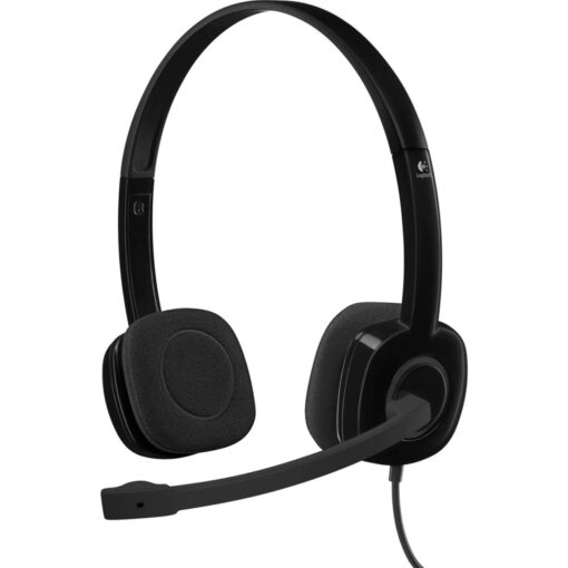 Auriculares Logitech H151 De 3,5 Mm, Color Negro