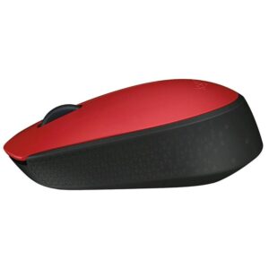 Mouse Inalámbrico Logitech M-170 De 1000 Dpi, Color Rojo - Imagen 2