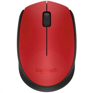 Mouse Inalámbrico Logitech M-170 De 1000 Dpi, Color Rojo - Imagen 4
