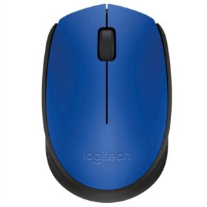 Mouse Inalámbrico Logitech M-170 De 1000 Dpi, Color Azul