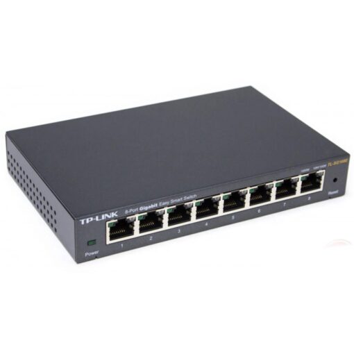 Alternative view of Conmutador Gigabit De 8 Puertos Y 1000 Mbps Tp-link Tl-sg108e, Color Gris