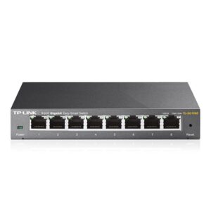 Conmutador Gigabit De 8 Puertos Y 1000 Mbps Tp-link Tl-sg108e, Color Gris - Imagen 4