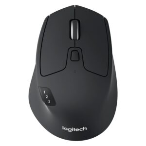 Mouse Inalámbrico Logitech M720 Triathlon De 1000 Dpi, Color Negro 910-004790