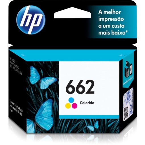 Alternative view of Cartucho Hp 662 Cz104al Para Impresora Hp - Tricolor