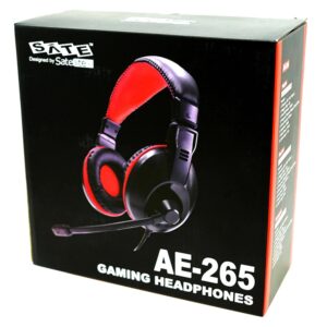 Auriculares Gamer Satellite Ae-265 P2 - Negro - Imagen 6