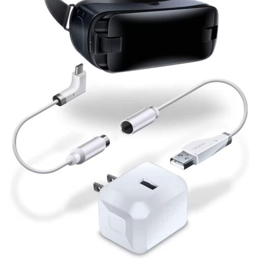 Alternative view of Cargador Bionik Power Kit VR BNK-9005 Para Samsung Gear VR + Cable - Blanco