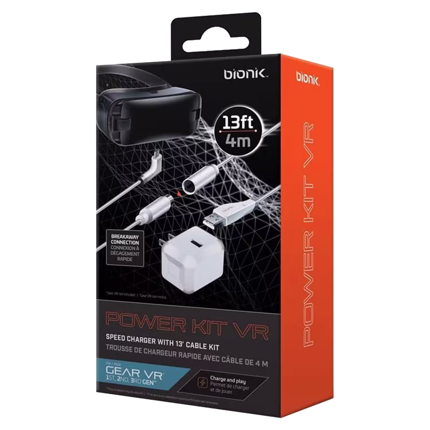 Cargador Bionik Power Kit VR BNK-9005 Para Samsung Gear VR + Cable - Blanco - Imagen 3