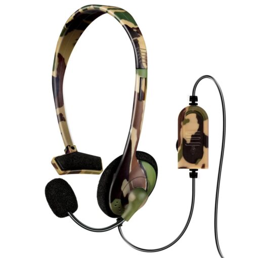 Auriculares Para Juegos Dreamgear Broadcaster/ps4: Camuflaje (dgps4-6420)
