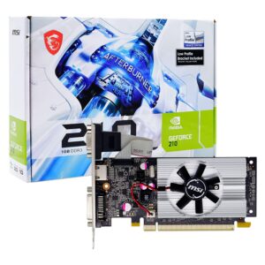Tarjeta De Video 1gb Ddr3 64bit Msi N210-md1g/d3 912-v809