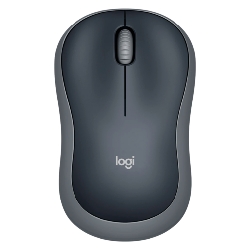 Mouse Inalámbrico Logitech M185 De 1000 Dpi, Color Gris 910-002225