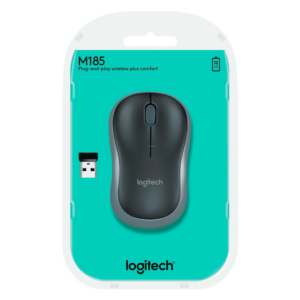 Mouse Inalámbrico Logitech M185 De 1000 Dpi, Color Gris 910-002225 - Imagen 5