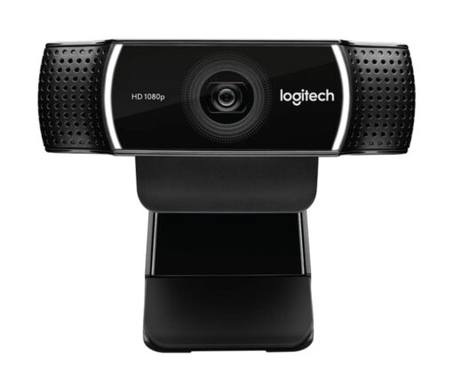 Webcam Logitech C922 Hd Pro Stream Full Hd 30 Fps Con Micrófono Incorporado 960-001087 - Negro