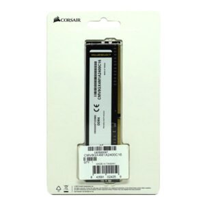 Corsair Value Select Memoria Ram Ddr4 8 Gb A 2400 Mhz: Cmv8gx4m1a2400c16