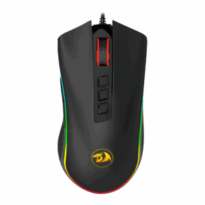 Mouse Para Juegos Usb Redragon Cobra Fps M711-fps Rgb De 24 000 Dpi, Color Negro