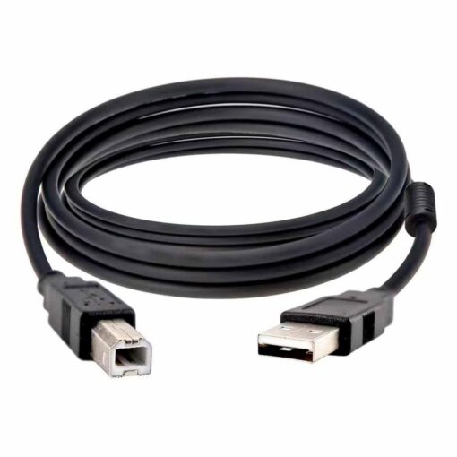 Cable Hld Usb Para Impresora 1.5 Metros Con Filtro - Negro