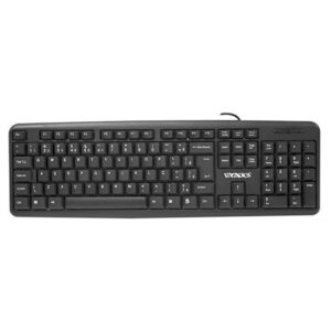 Teclado Con Cable Satellite Ak-910, Color Negro - Imagen 3