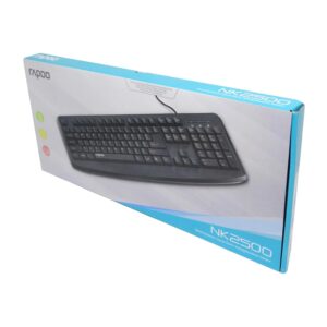 Teclado Con Cable Rapoo Nk2500 - Negro - Imagen 4