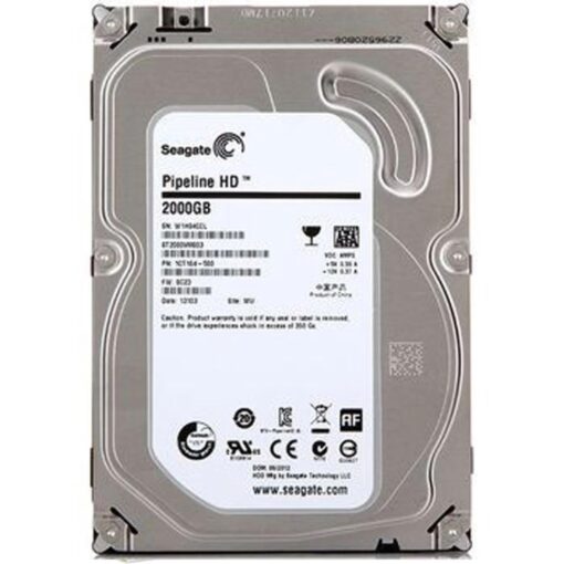 Disco Duro Seagate Pipeline Pull De 2 Tb, 3,5" Sata 3, 5900 Rpm - St2000vm003