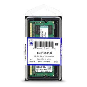 Memoria Ram Kingston Ddr3 De 8 Gb Y 1600 Mhz- Kvr16s11/8 - Imagen 4