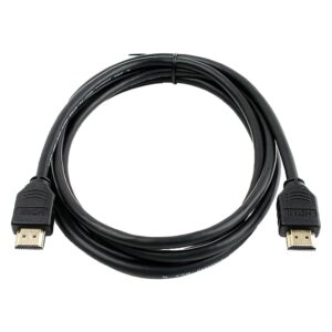 Cable Hdmi 3d Full Hd Quanta Qthdmi20 De 2 Metros, Color Negro