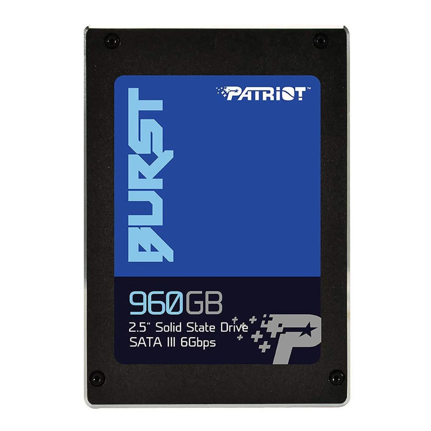 Unidad De Estado Sólido Patriot Burst Elite De 960 Gb Y 2,5" Sata 3.0 - Pbe960gs25ssdr