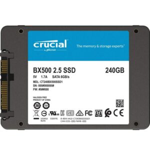 Unidad De Estado Sólido Crucial Bx500 De 240 Gb, 2,5", Sata 3.0 - Ct240bx500ssd1 - Imagen 5