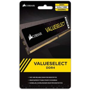 Memoria Ram Corsair Valueselect De 16 Gb Ddr4 A 2666 Mhz: Cmv16gx4m1a2666c18 - Imagen 3