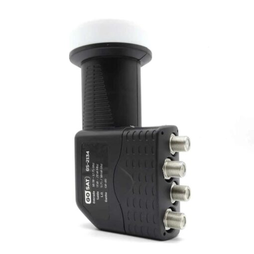 Lnb Gosat Gs-2134 B.ku / 0.6db / Con 4 Salidas - Negro