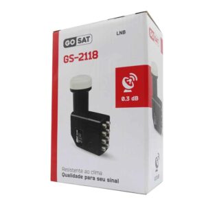 Lnb Gosat Gs-2118 Hd Banda Ku / 0.3db / Con 8 Salidas - Negro - Imagen 6