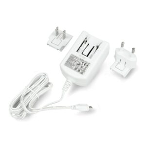 Fuente De Alimentación Para Raspberry Con Voltaje Automático - Color Blanco - Imagen 4