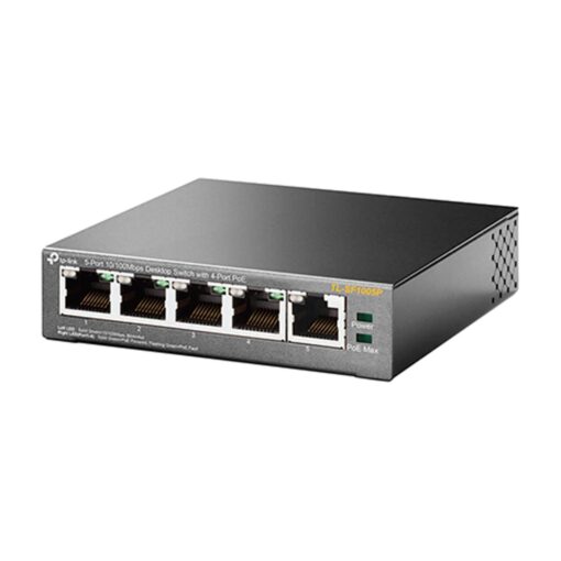 Alternative view of Switch Gigabit 4poe De 5 Puertos Y 100 Mbps Tp-link Tl-sf1005p, Color Gris