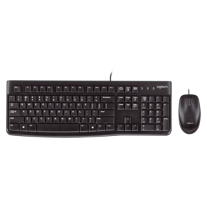 Mouse Y Teclado Usb Logitech Mk120, Color Negro (español) (920-004428)