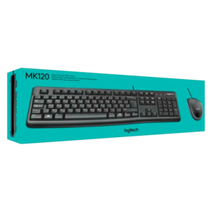 Mouse Y Teclado Usb Logitech Mk120, Color Negro (español) (920-004428) - Imagen 4