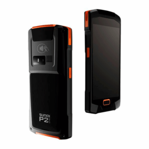 Terminal De Punto De Venta Portátil Sunmi P2 Lite T6800 Con Bluetooth, Escáner Y Impresora, Color Negro