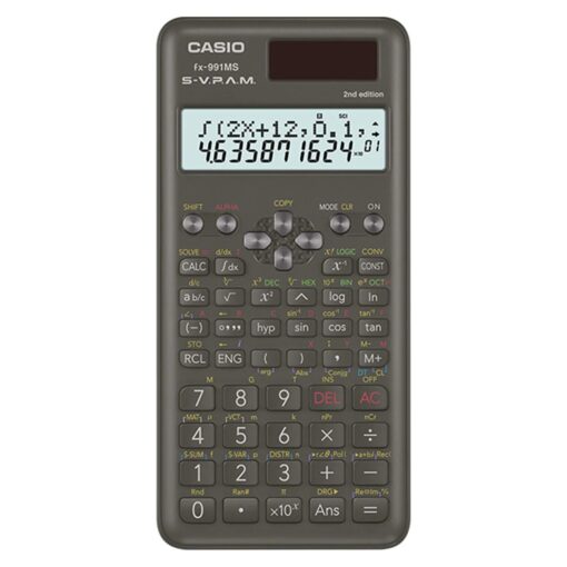 Alternative view of Calculadora Científica Casio New Edition, Color Negro (fx-991ms-2-w)