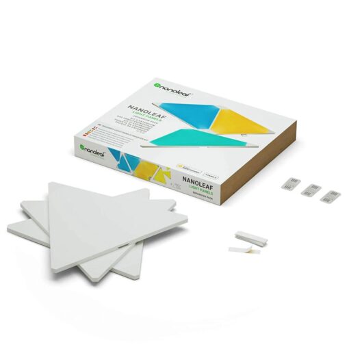 Kit De Extensión De Panel Led Nanoleaf Lines Nl-22-0001tw-3pk Rgb - 3 Paneles