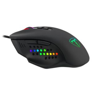 Mouse Para Juegos Con Cable Rgb T-dagger T-tgm203 Warrant Officer, 4800 Dpi, Color Negro - Imagen 6