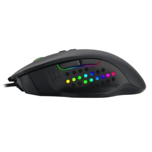 Mouse Para Juegos Con Cable Rgb T-dagger T-tgm203 Warrant Officer, 4800 Dpi, Color Negro - Imagen 7