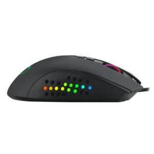 Mouse Para Juegos Con Cable Rgb T-dagger T-tgm203 Warrant Officer, 4800 Dpi, Color Negro - Imagen 8