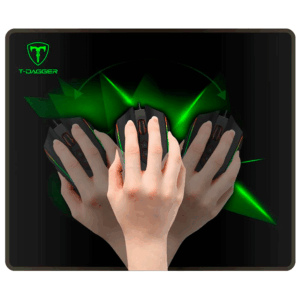 Alfombrilla Gamer T-dagger Tmp-201 Geometría M 360 X 300mm - Negro - Imagen 4