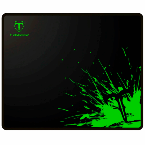 Alfombrilla De Ratón Para Juegos T-dagger Tmp-200 Lava M De 360 x 300 Mm, Color Negro