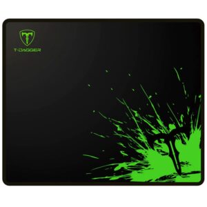 Alfombrilla De Ratón Para Juegos T-dagger Tmp-200 Lava M De 360 ​​x 300 Mm, Color Negro - Imagen 3