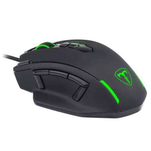 Alternative view of Mouse Para Juegos T-dagger Major Con Cable De 8000 Ppp, Color Negro Ttgm-303