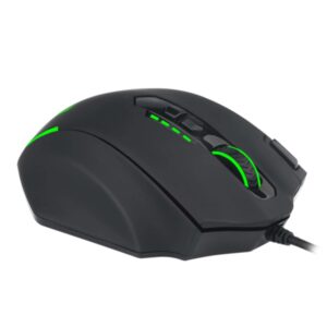 Mouse Para Juegos T-dagger Major Con Cable De 8000 Ppp, Color Negro Ttgm-303 - Imagen 3