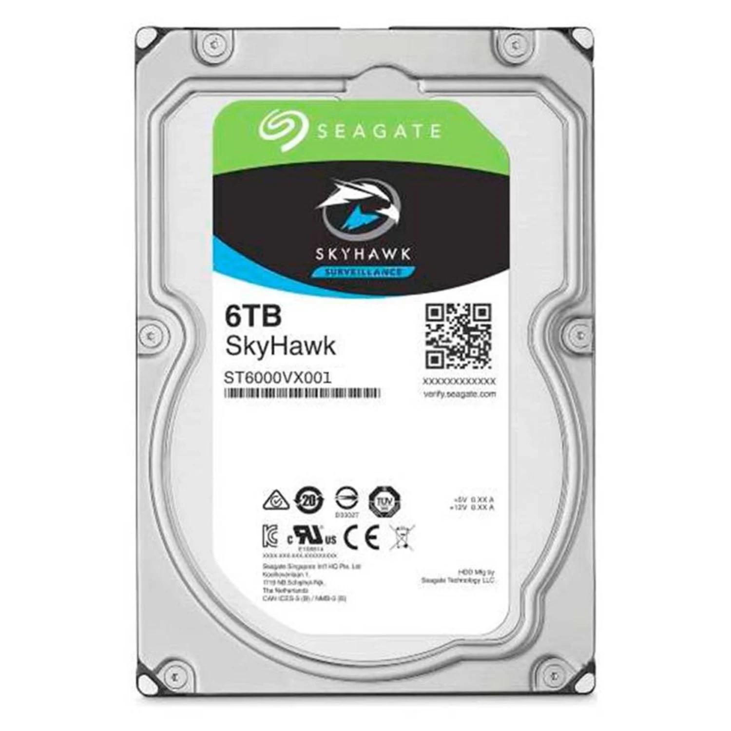 Alternative view of Disco Duro Seagate Skyhawk Surveillance De 6 Tb, 3,5" Sata 3, 5400 Rpm - St6000vx001