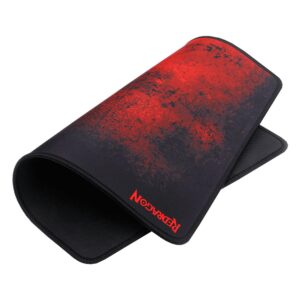 Alfombrilla Para Ratón Para Juegos Redragon Pisces P016 - Negro Y Rojo - Imagen 4