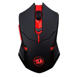 Kit De Ratón Y Alfombrilla Para Gamers Redragon, Color Negro Y Rojo (m601wl-ba) - Imagen 5