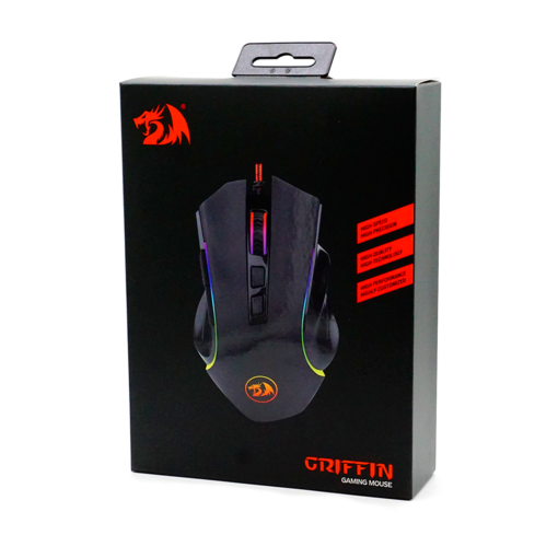 Alternative view of Redragon M607 Griffin Rgb 7200 Ppi, Color Negro