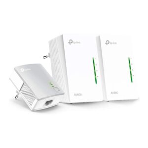 Extensor De Alcance Powerline Tp-link Tl-wpa4220t Av600 500mbps - Blanco (paquete De 3) - Imagen 2